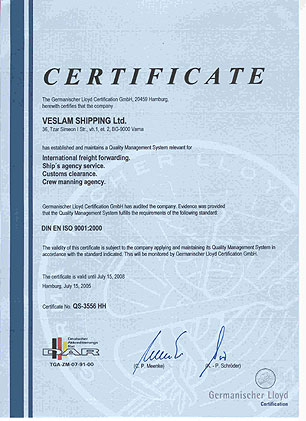 News Lloyd Certification Veslam bg